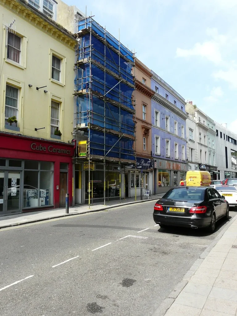 Building refurbishment work